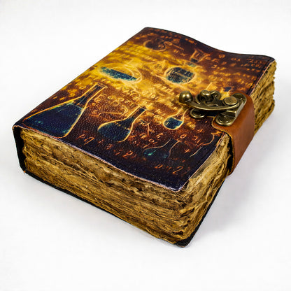 Alchemy Angel Blank Leather Journal 5" x 7"