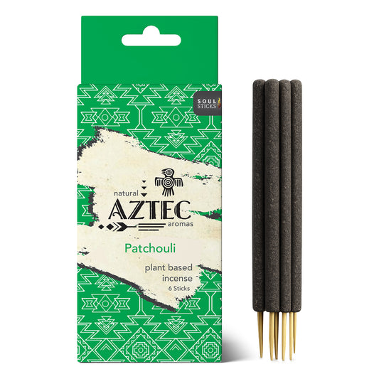Aztec Patchouli Plant-Based Incense Sticks