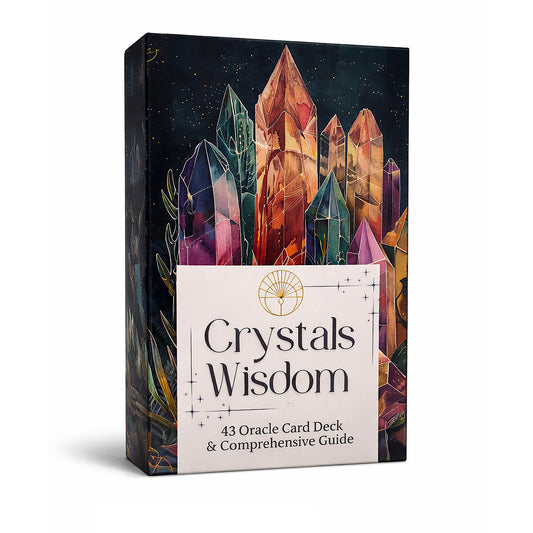 Crystals Wisdom Oracle Card Deck