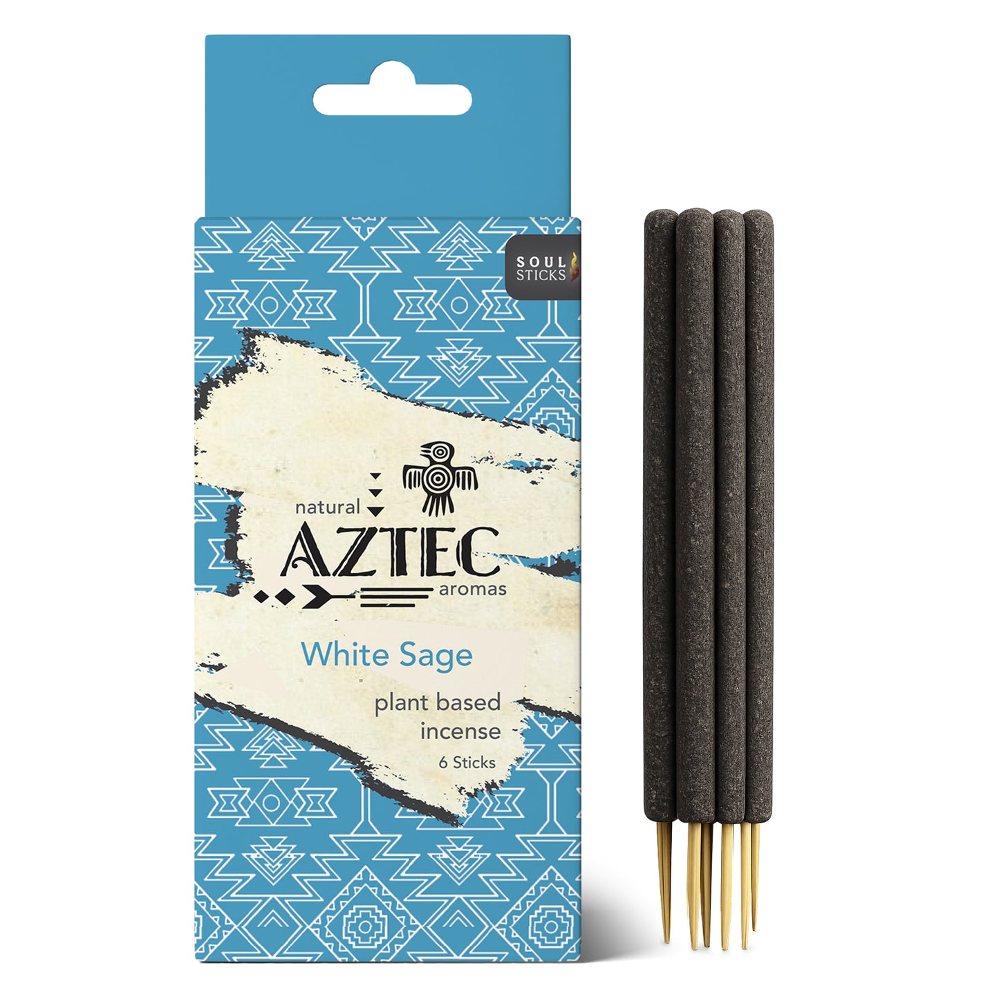 Aztec White Sage Plant-Based Incense Sticks