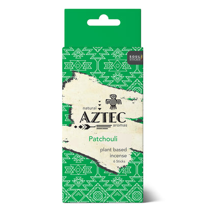 Aztec Patchouli Plant-Based Incense Sticks
