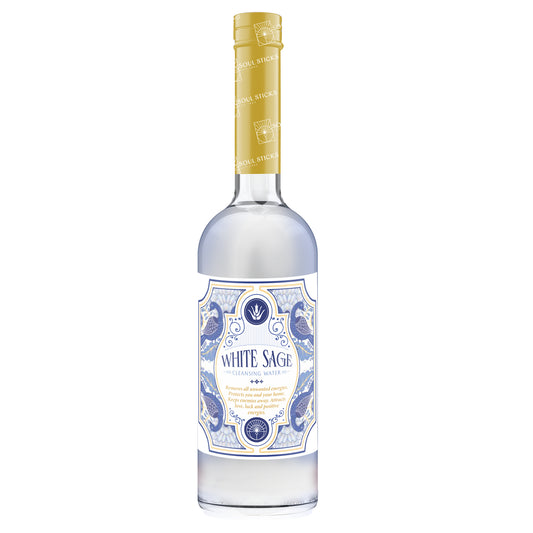 Soul Sticks, White Sage Spiritual Cleansing Water 7.5 oz.