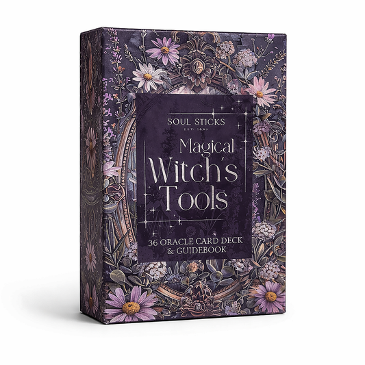 Magical Witch's Tools Oracle Card Deck