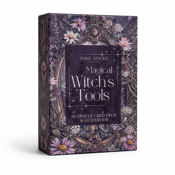 Magical Witch's Tools Oracle Card Deck | Soul Sticks Co.