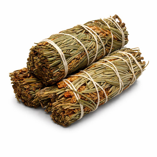 Pine Sage Smudge Sticks with Smudge Guide, 3-Pack