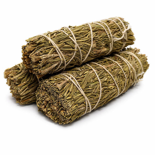 Rosemary Sage Smudge Sticks with Smudge Guide, 3-Pack