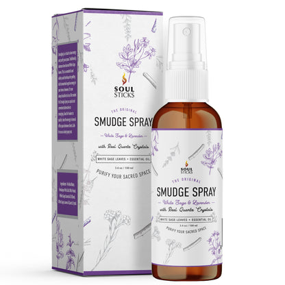 Soul Sticks White Sage & Lavender Smudge Spray, 3.5 oz