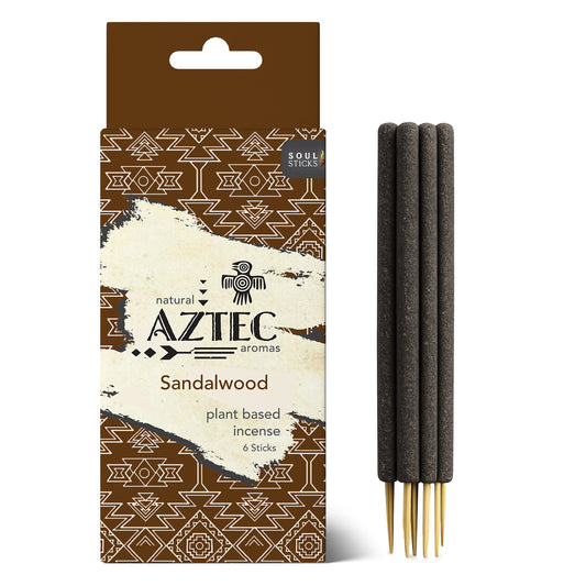 Aztec Sandalwood Plant-Based Incense Sticks
