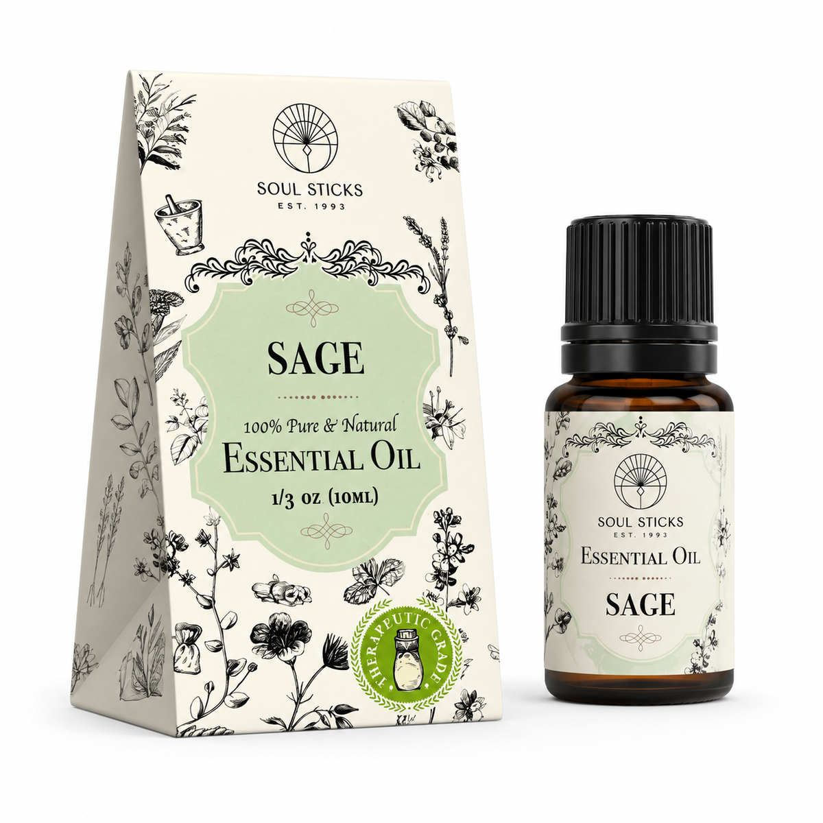 Sage Essential Oil - 10 ml
