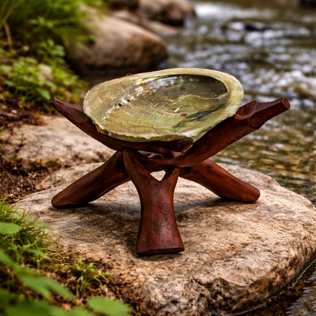 Wood Tripod Stand (4"- 8")