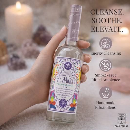 Soul Sticks 7 Chakras Spiritual Cleansing Water - 7.5 oz