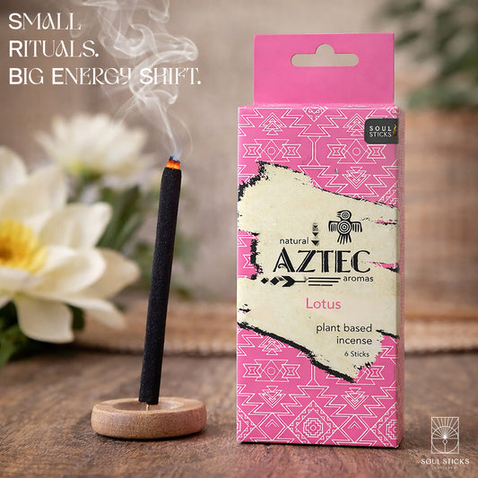 Aztec Lotus Plant-Based Incense Sticks