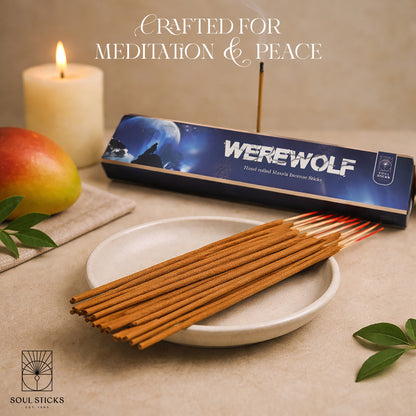 Soul Sticks Werewolf Masala Incense Sticks - 15 g (12 Pack)