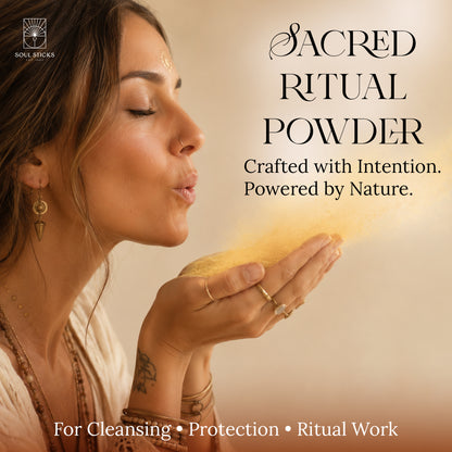 Healing Energy Ritual Powder Jar, 3.5 oz