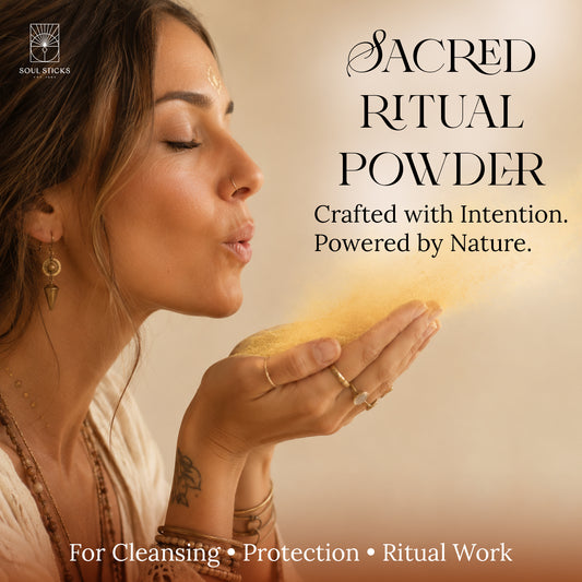Healing Energy Ritual Powder Jar, 3.5 oz