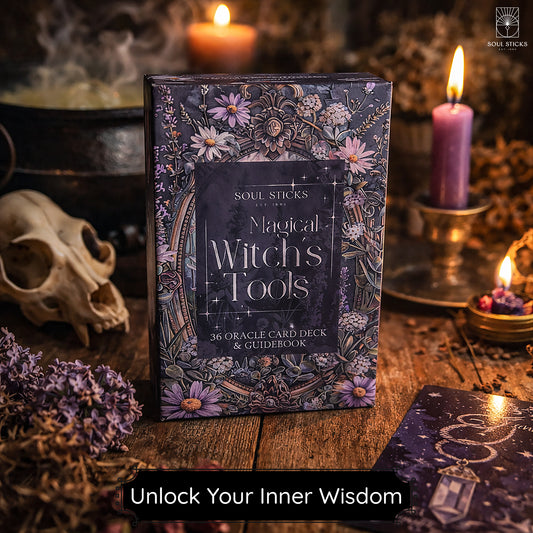 Magical Witch's Tools Oracle Card Deck