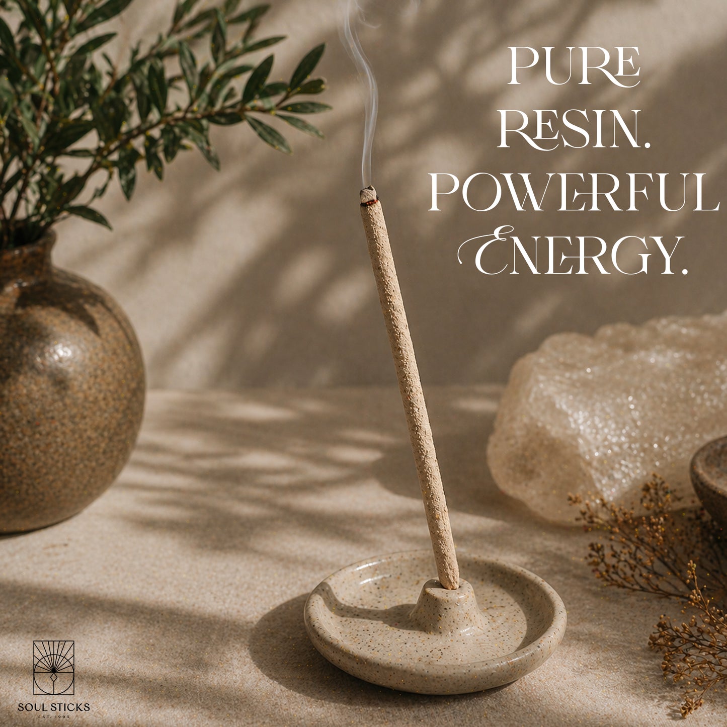 Espiritu del Universo White Sage & Copal Resin Rolled Incense Sticks