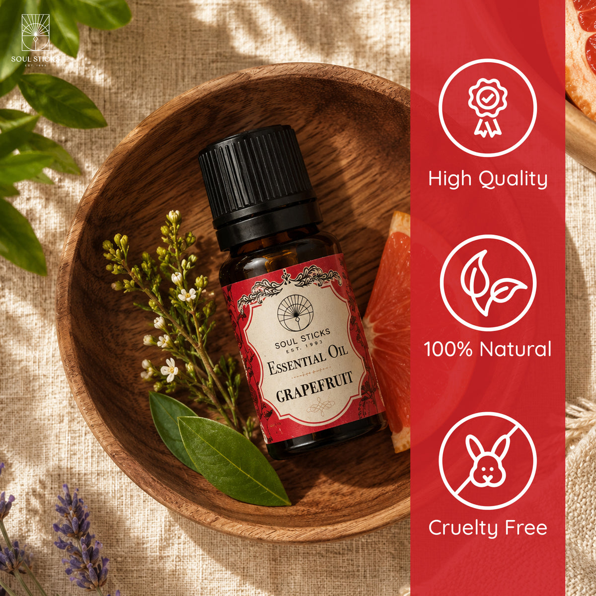 Grapefruit Essential Oil - 10 ml