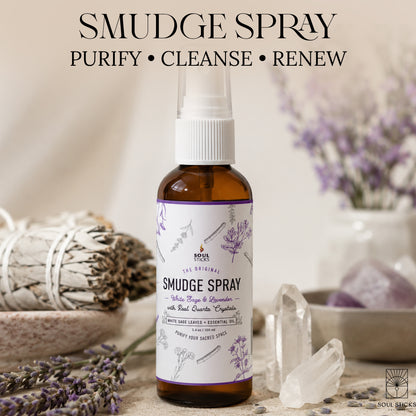 Soul Sticks White Sage & Lavender Smudge Spray, 3.5 oz