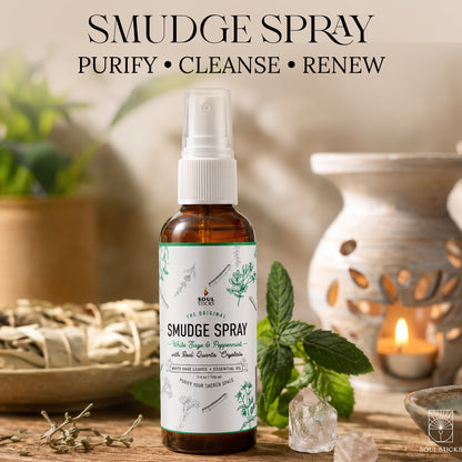 Soul Sticks White Sage & Peppermint Smudge Spray, 3.5 oz