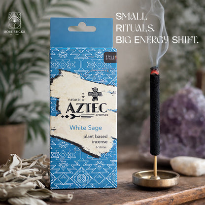 Aztec White Sage Plant-Based Incense Sticks