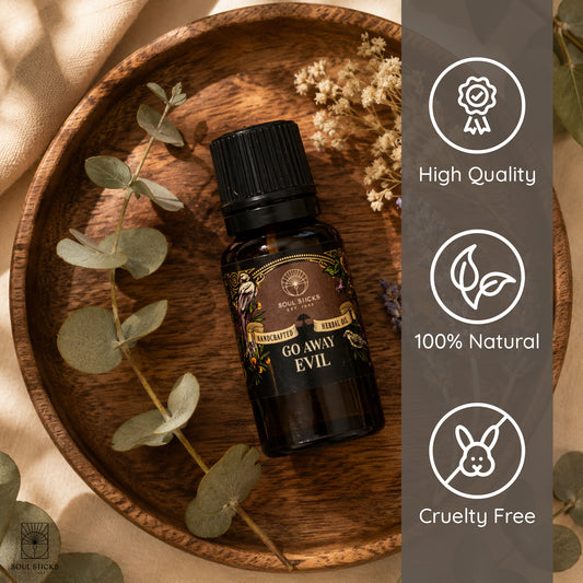Go Away Evil Herbal Ritual Oil - 10 ml