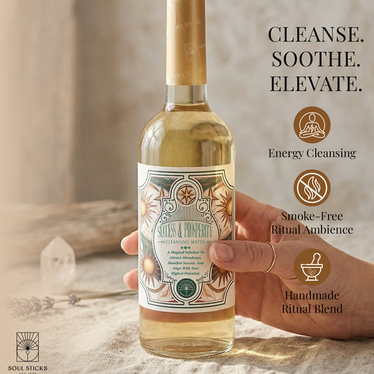 Success & Prosperity Cleansing Water - 7.5 oz
