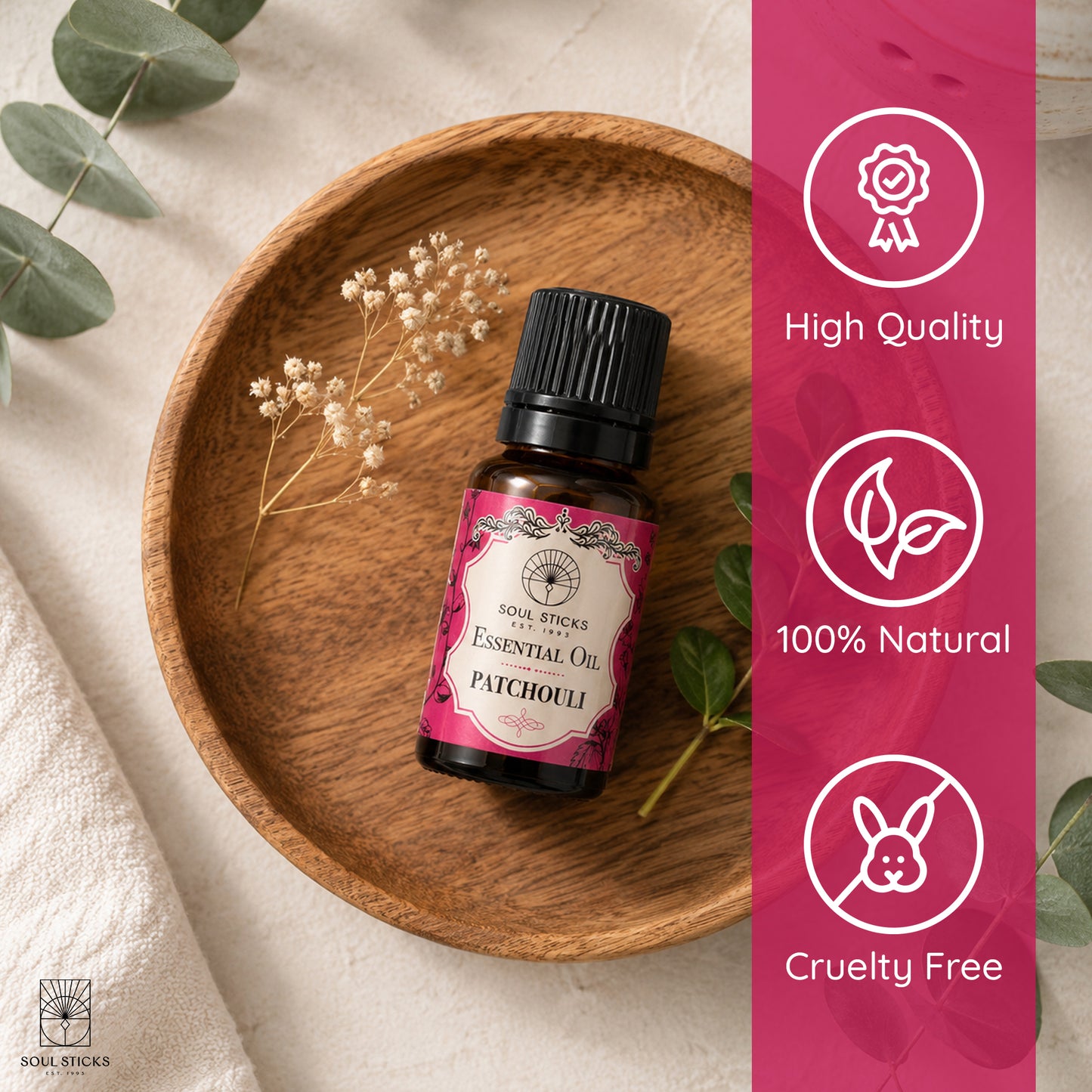 Patchouli Essential Oil - 10 ml