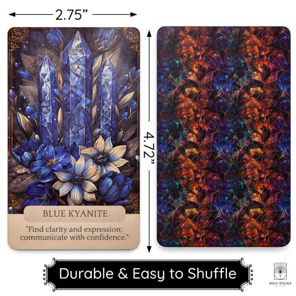 Crystals Wisdom Oracle Card Deck