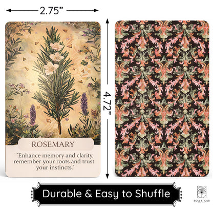 Magical Herbal Whispers Oracle Card Deck