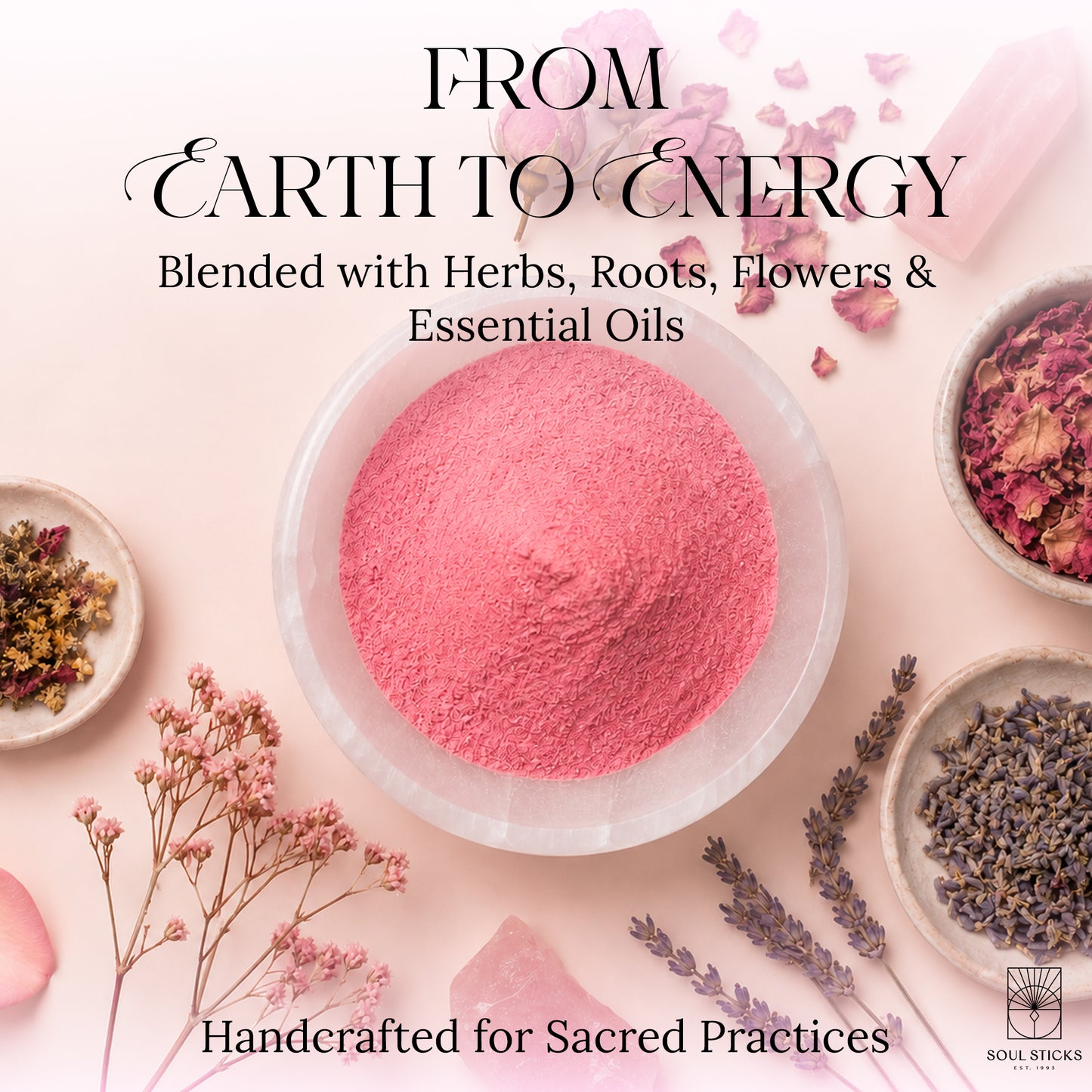 Love & Attraction Ritual Powder Jar, 3.5 oz