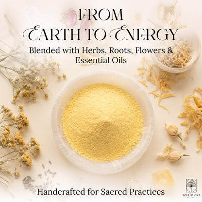 Healing Energy Ritual Powder Jar, 3.5 oz