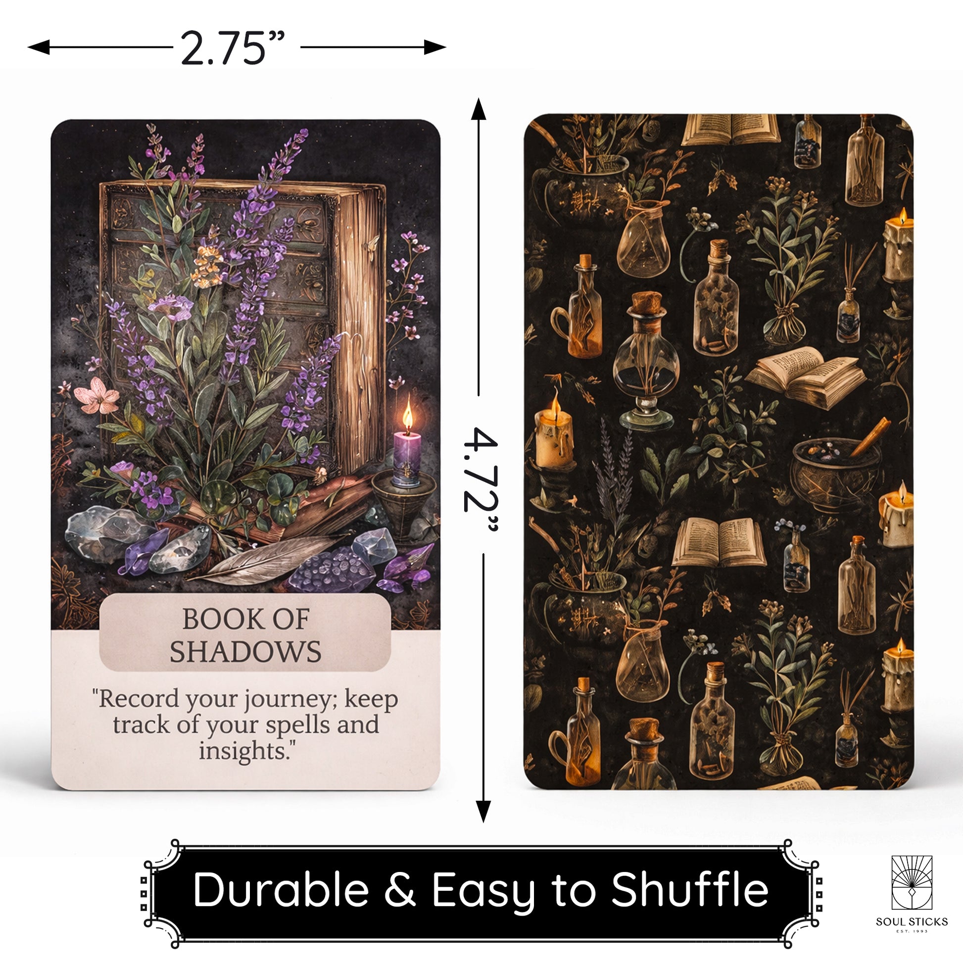 Wicca Oracle di Lunaea Wheaterstone Hard Box Set, 32 Carte Oracolo in Scatola Dura con Istruzioni Multilingue