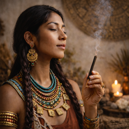 Aztec Copal Plant-Based Incense Sticks