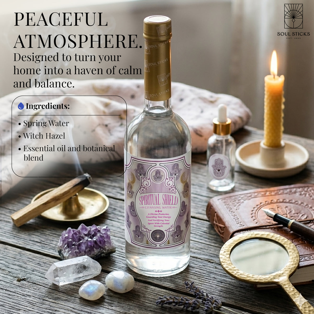Spiritual Shield Cleansing Water - 7.5 oz