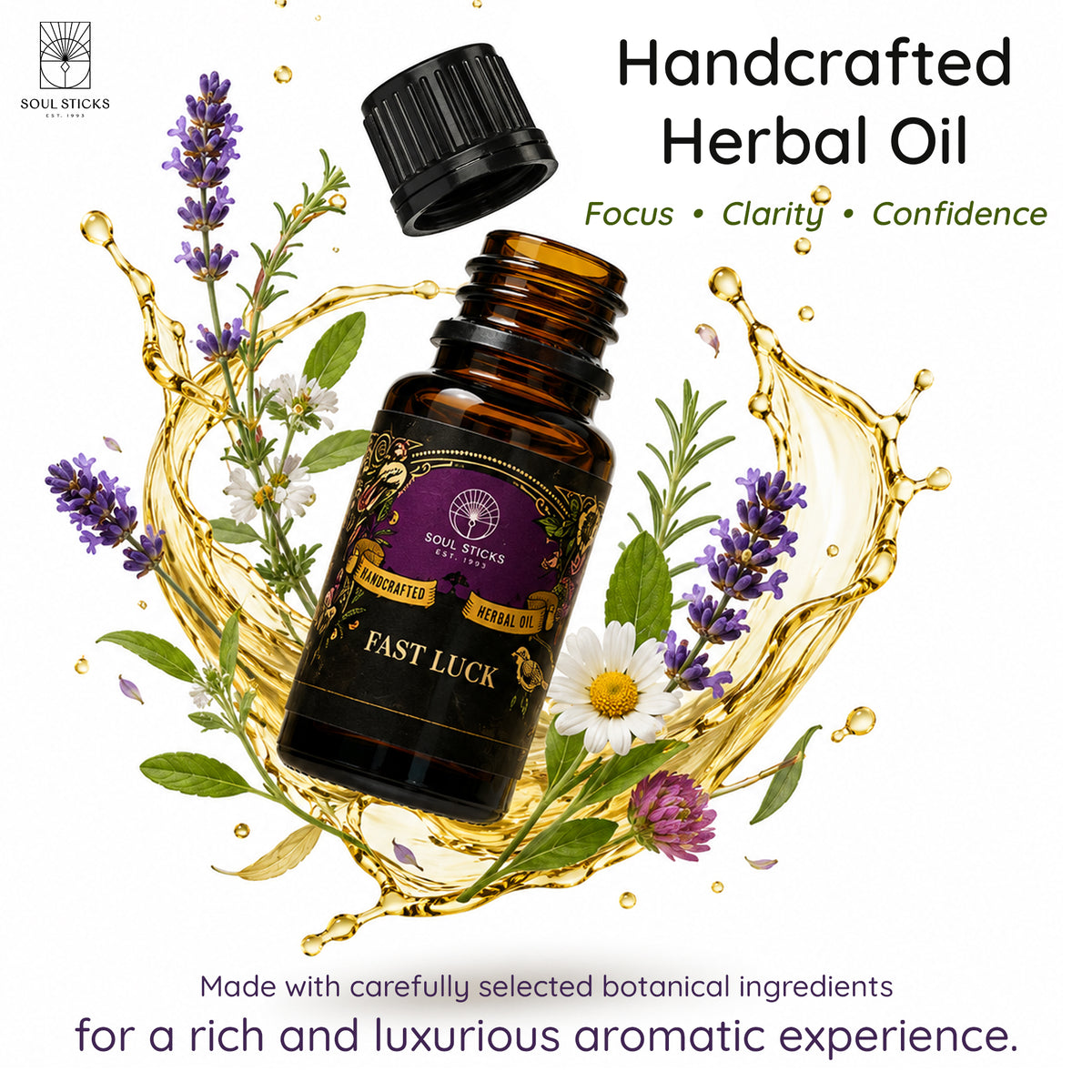 Fast Luck Herbal Ritual Oil - 10 ml