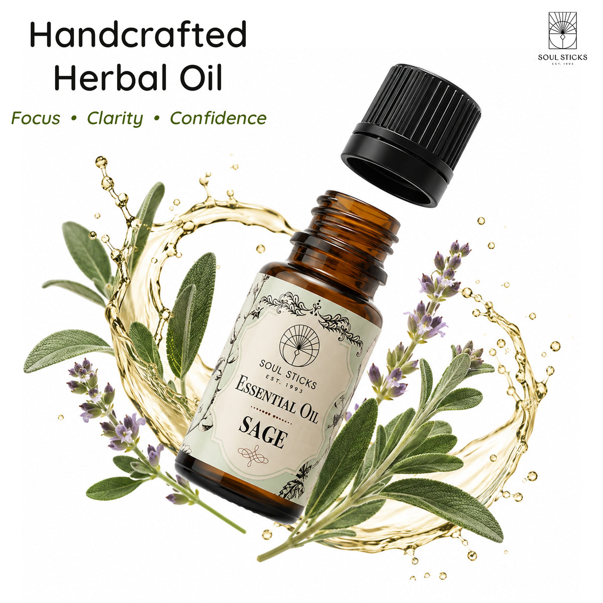Sage Essential Oil - 10 ml