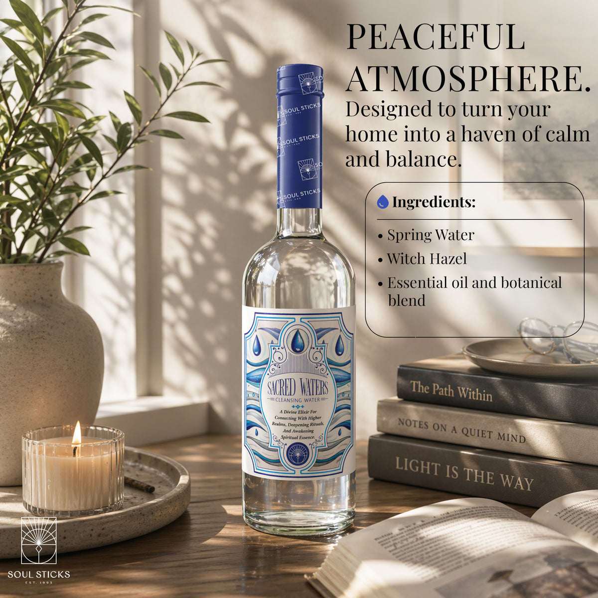 Sacred Waters Cleansing Water - 7.5 oz