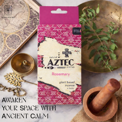 Aztec Rosemary Plant-Based Incense Sticks