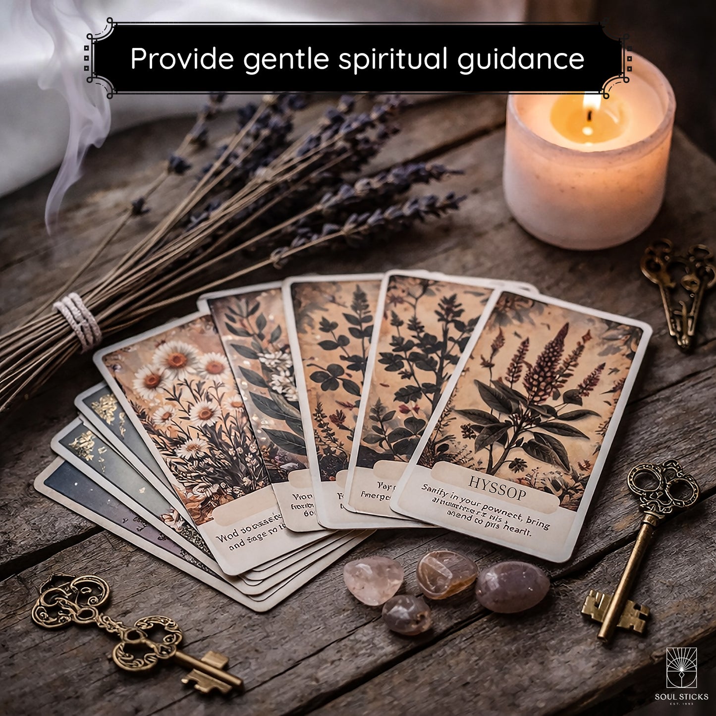 Magical Herbal Whispers Oracle Card Deck