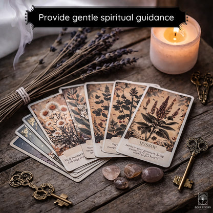 Magical Herbal Whispers Oracle Card Deck