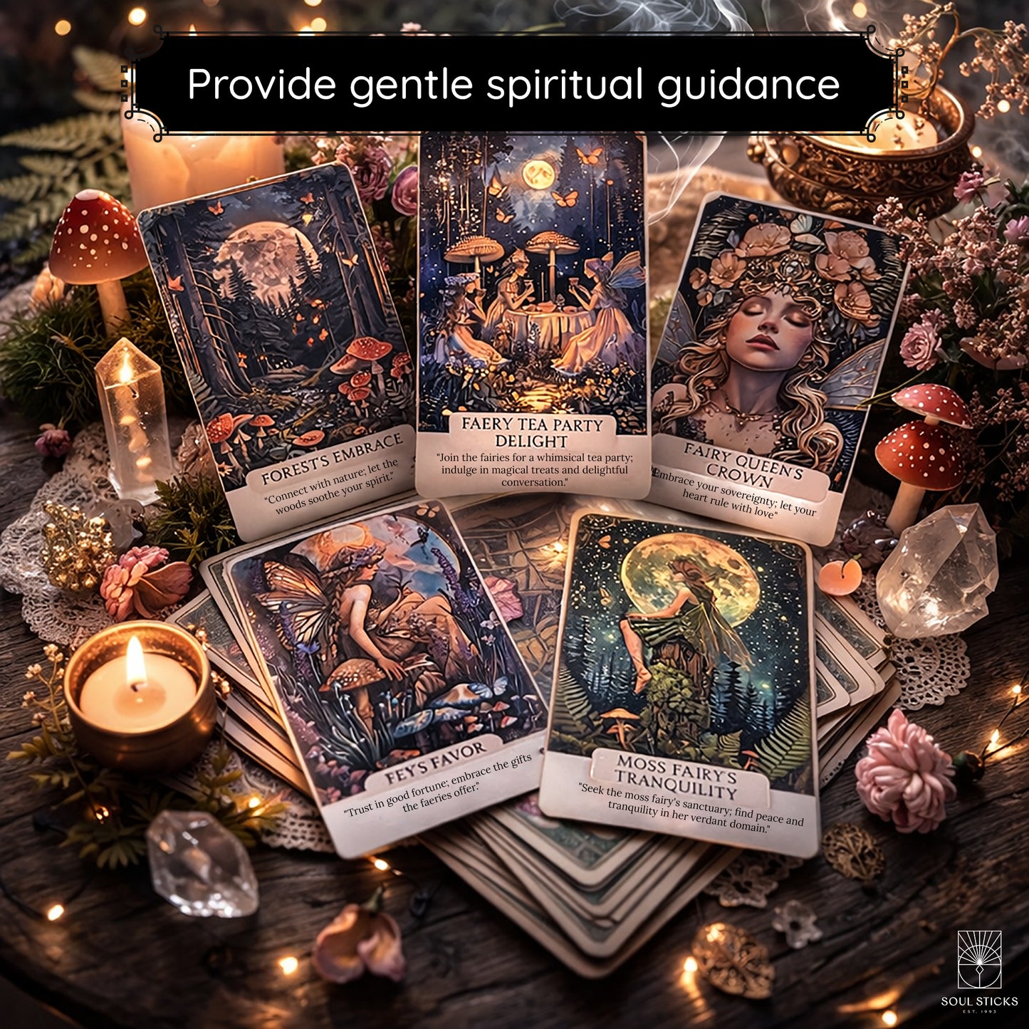 Fae Whispers Oracle Card Deck