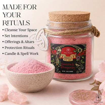 Success & Prosperity Ritual Powder Jar, 3.5 oz