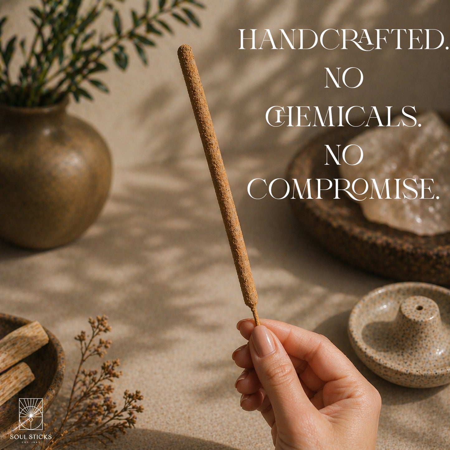 Espiritu del Universo Palo Santo Resin Rolled Incense Sticks