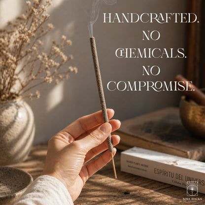 Espiritu del Universo 7 Chakras Blend Resin Rolled Incense Sticks