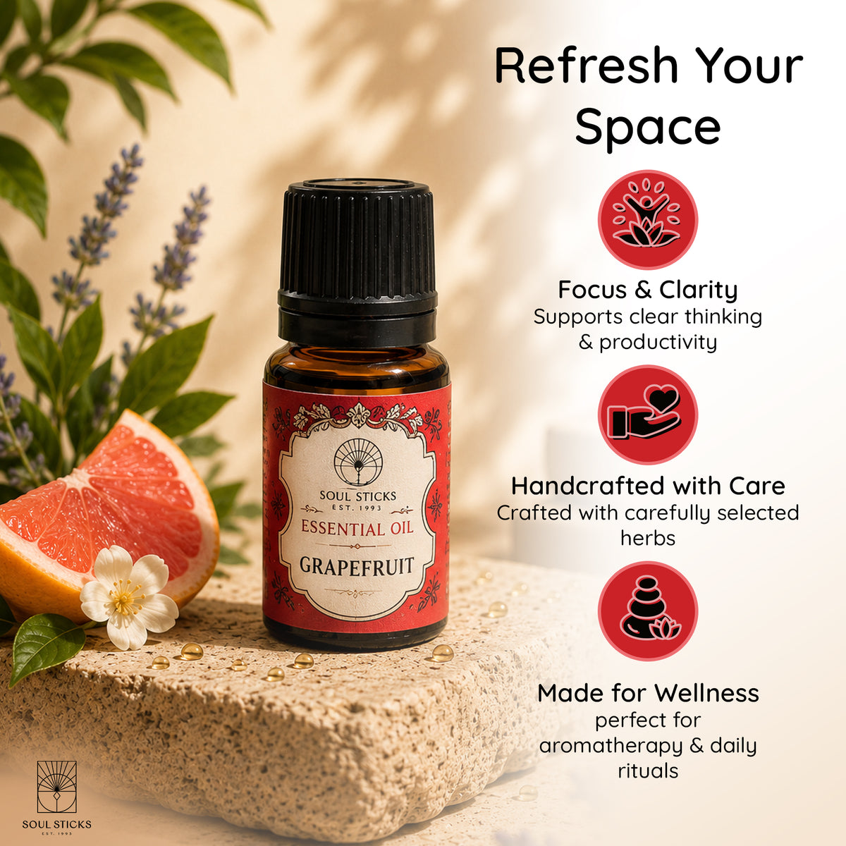Grapefruit Essential Oil - 10 ml