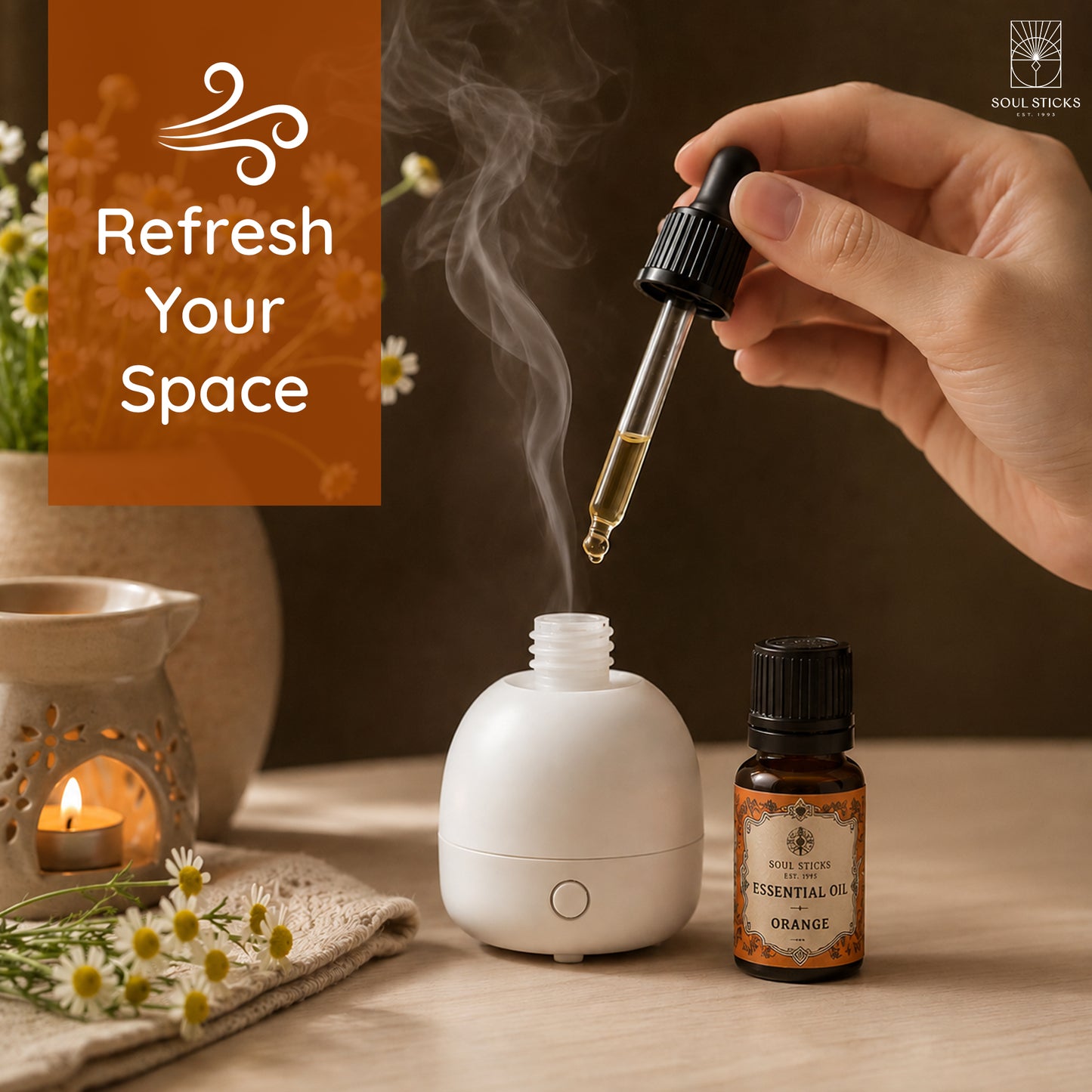 Orange Essential Oil - 10 ml