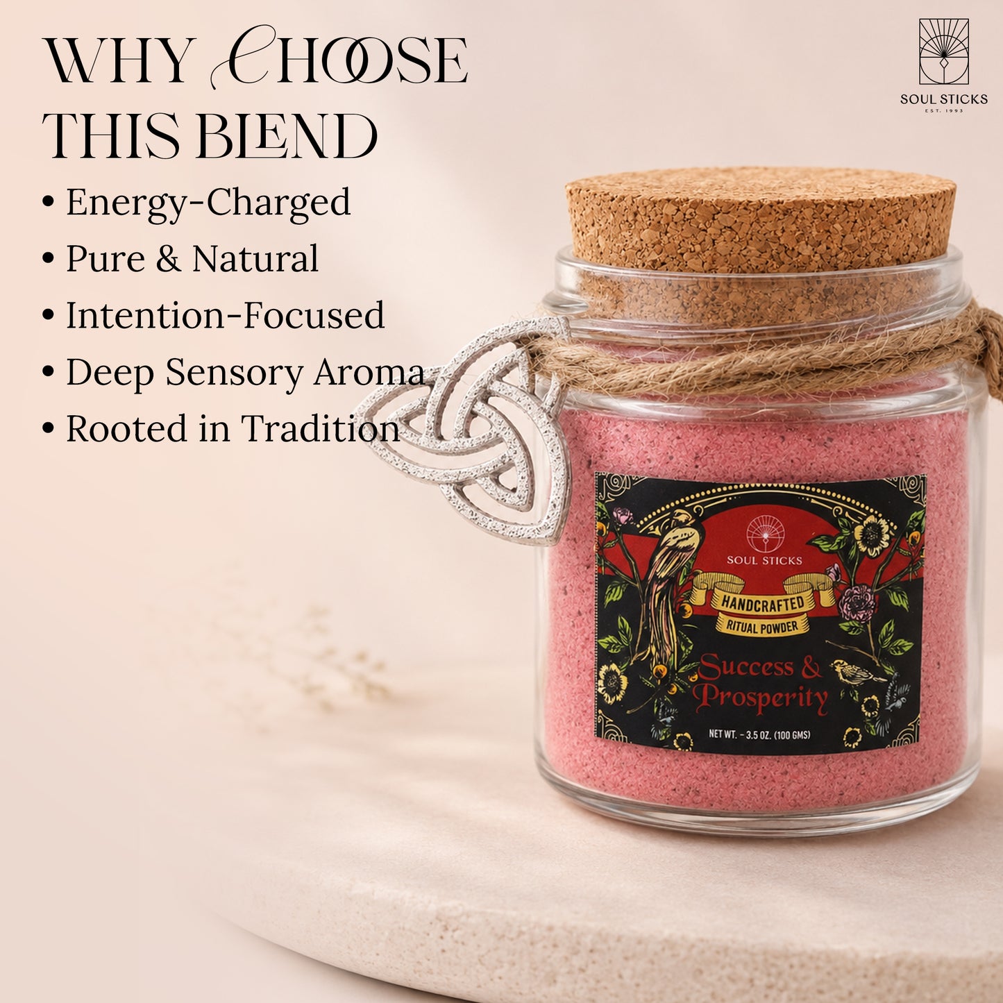 Success & Prosperity Ritual Powder Jar, 3.5 oz