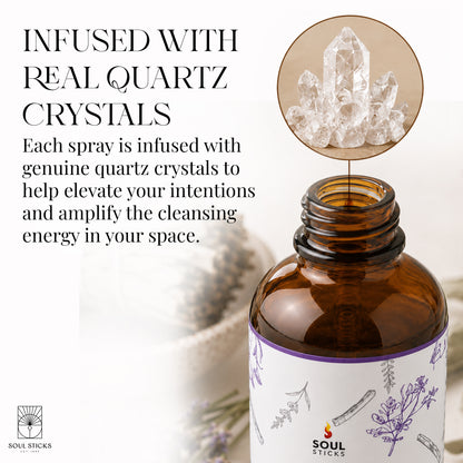 Soul Sticks White Sage & Lavender Smudge Spray, 3.5 oz