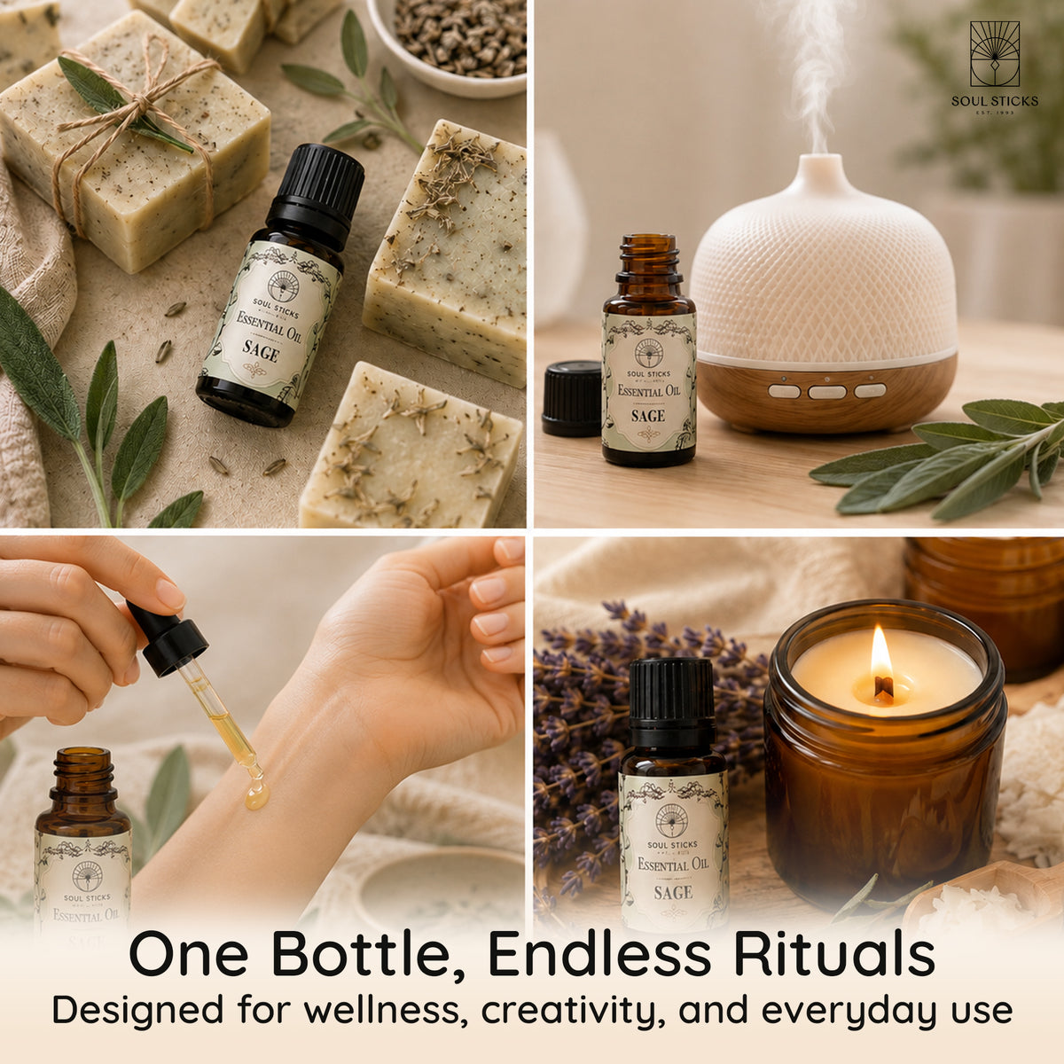 Sage Essential Oil - 10 ml